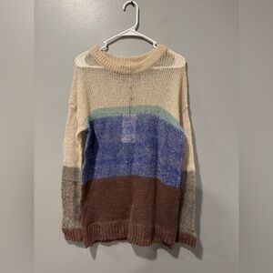 NWT Nümph Maylasia Stripe Sweater Wool Blend Size Medium